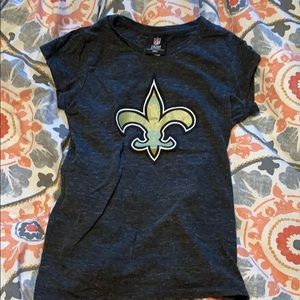 Girls New Orleans Saints NFL t shirt 10-12
